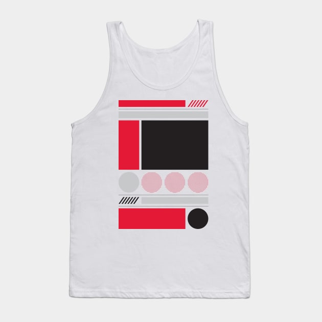 Abstract#28 Tank Top by process22